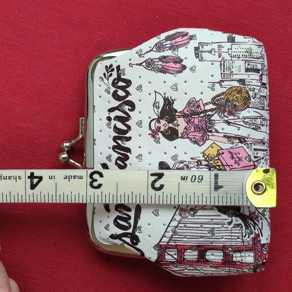 San Francisco Crystal Change Purse - Picture 8 of 8